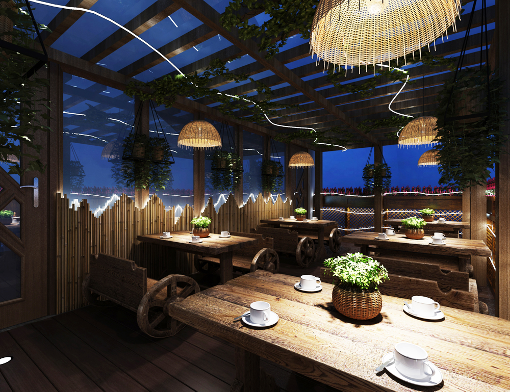 巢湖厵村民宿休闲餐厅(图5)