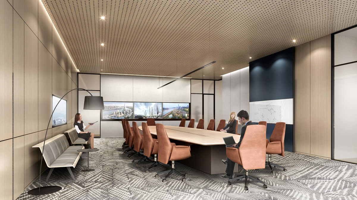 中天科技7000平办公楼装修设计项目(图6)