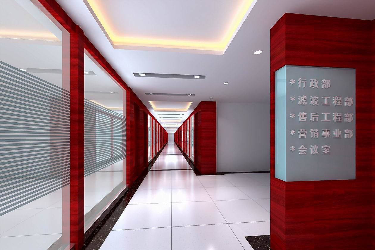 合肥华威电力3000平方办公楼装修设计(图6)
