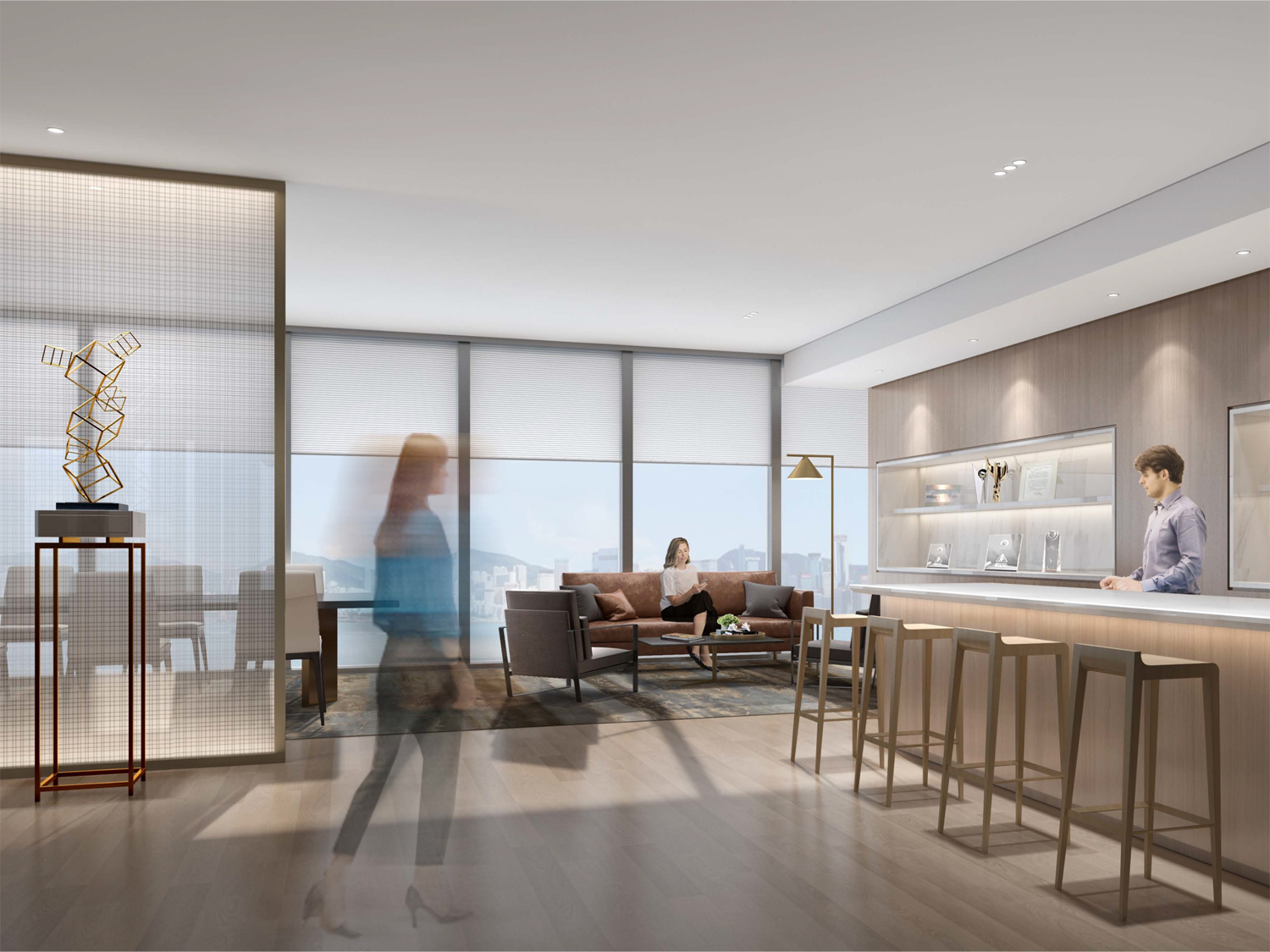 上海久壬科技合肥分公司联东U谷办公室装修改造工程 (图1)