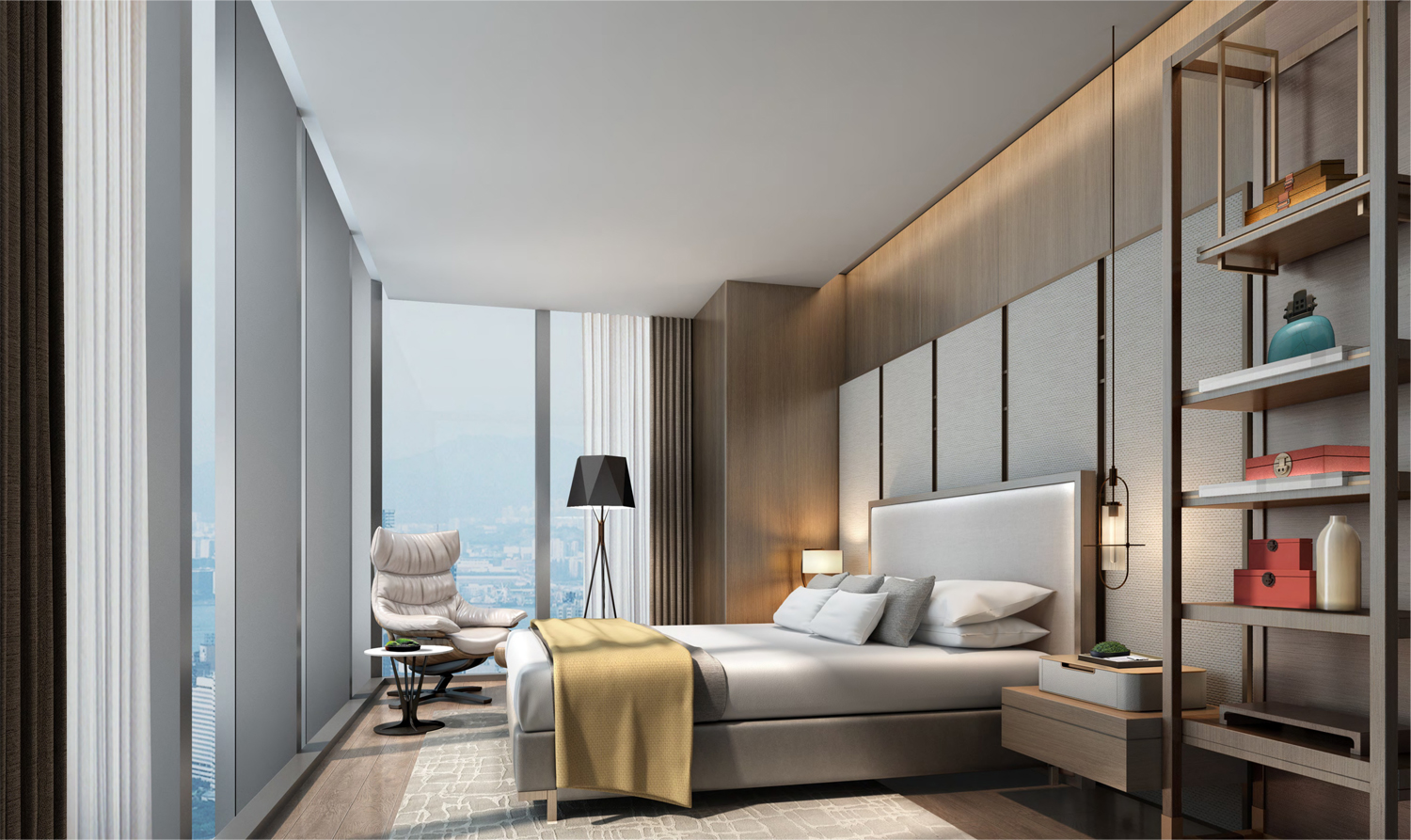 宣城泾县皖新机电总经理室装修案例(图3)