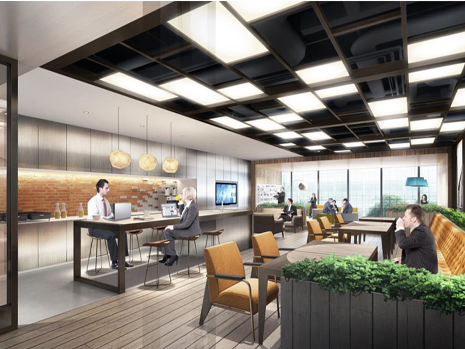 合肥创新产业园2000平方科技公司装修案例(图1)