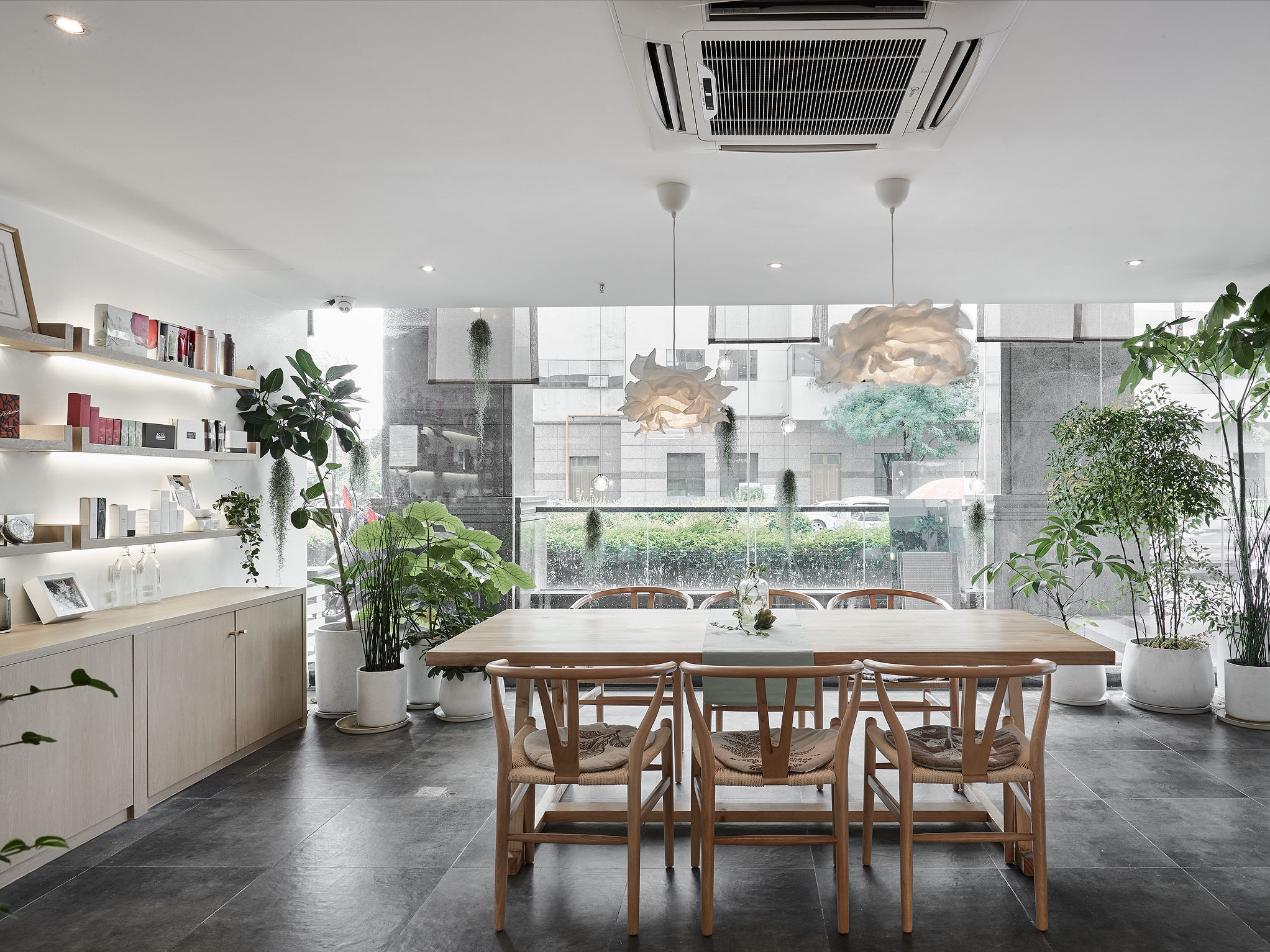 1200平方美容会所装修设计项目(图1)