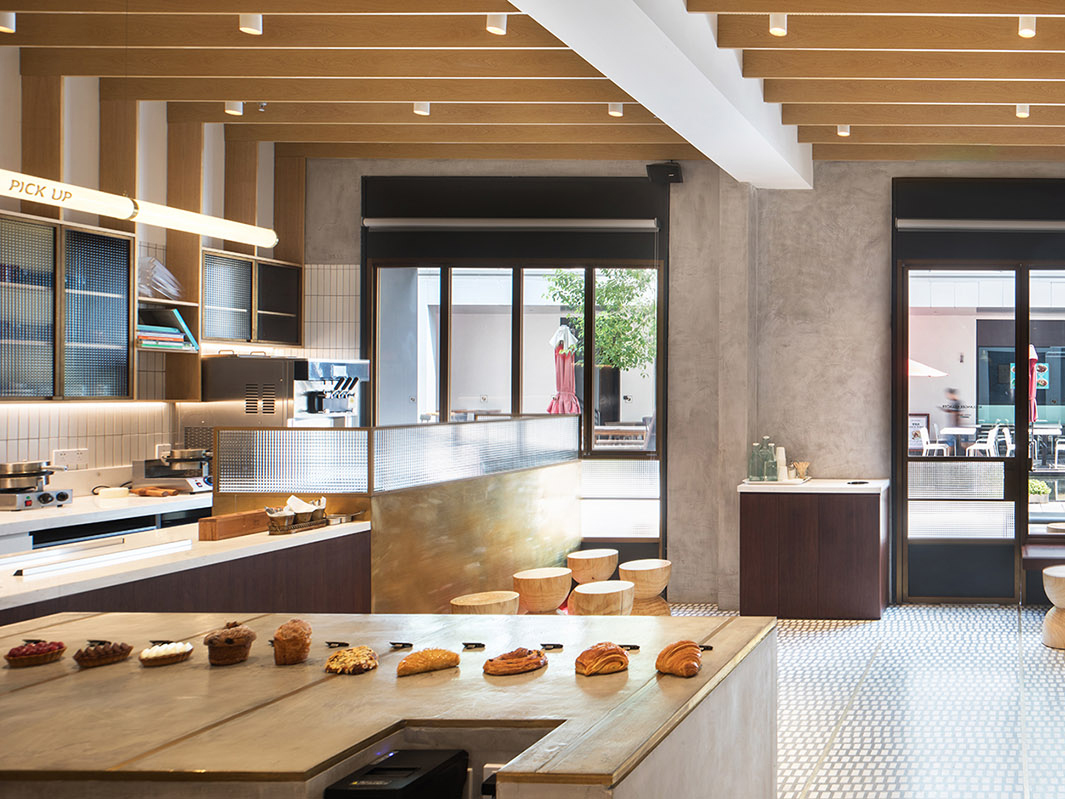 合肥150平方面包店装修设计项目(图1)