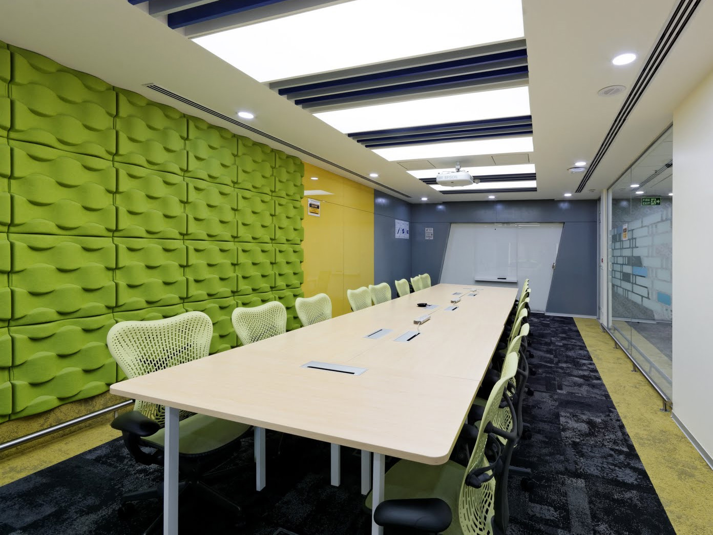 1400㎡广告公司现代简约办公室装修设计项目(图1)