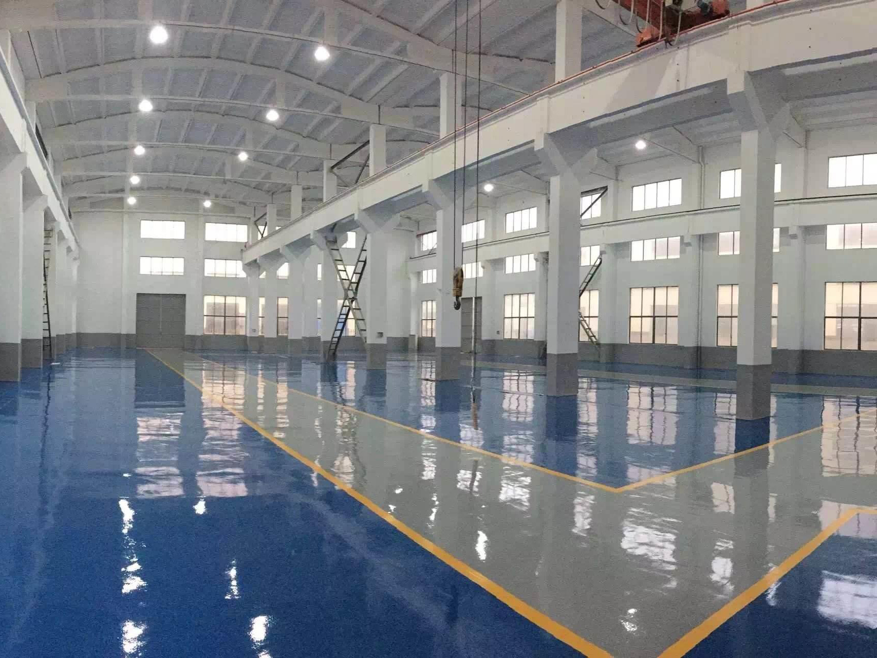 地坪漆施工工艺流程(图1)