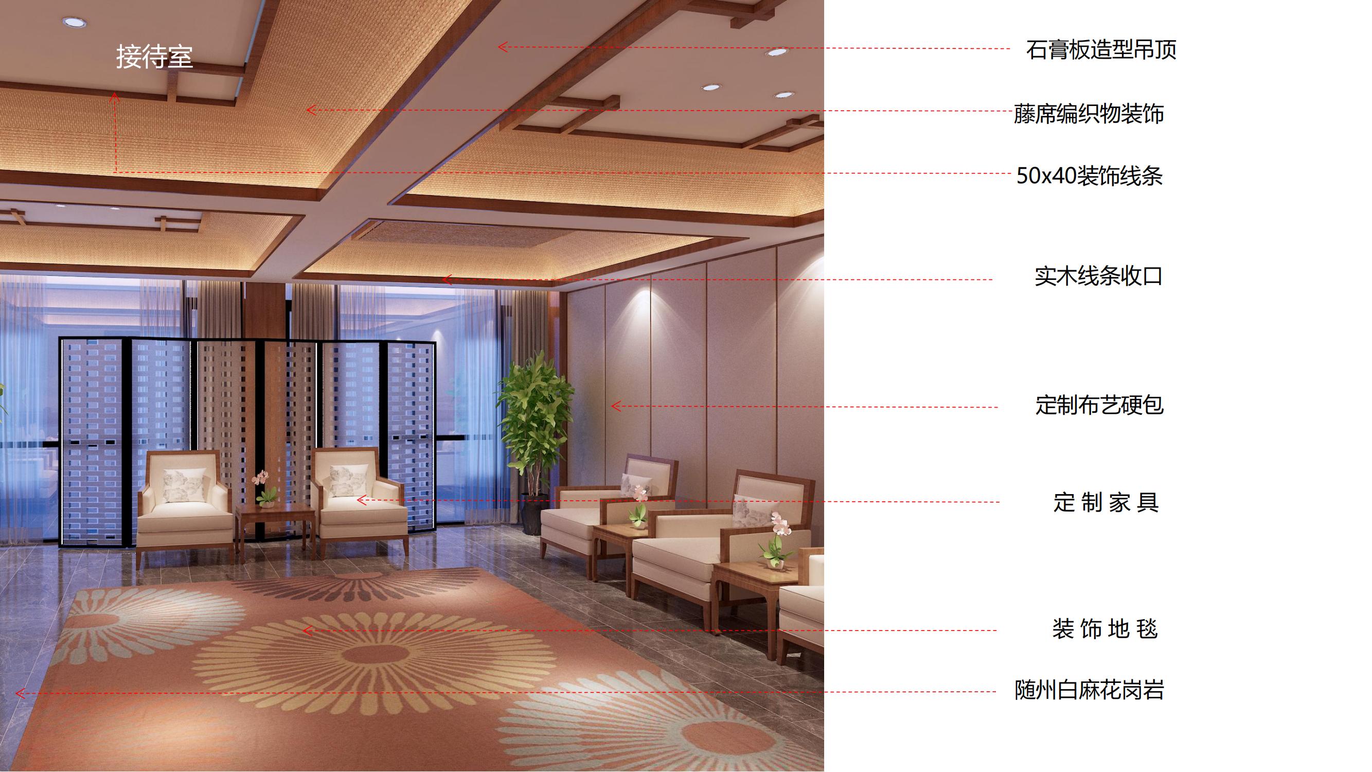 巢湖厵村1980平方特色民宿服务中心办公楼装修设计(图7)