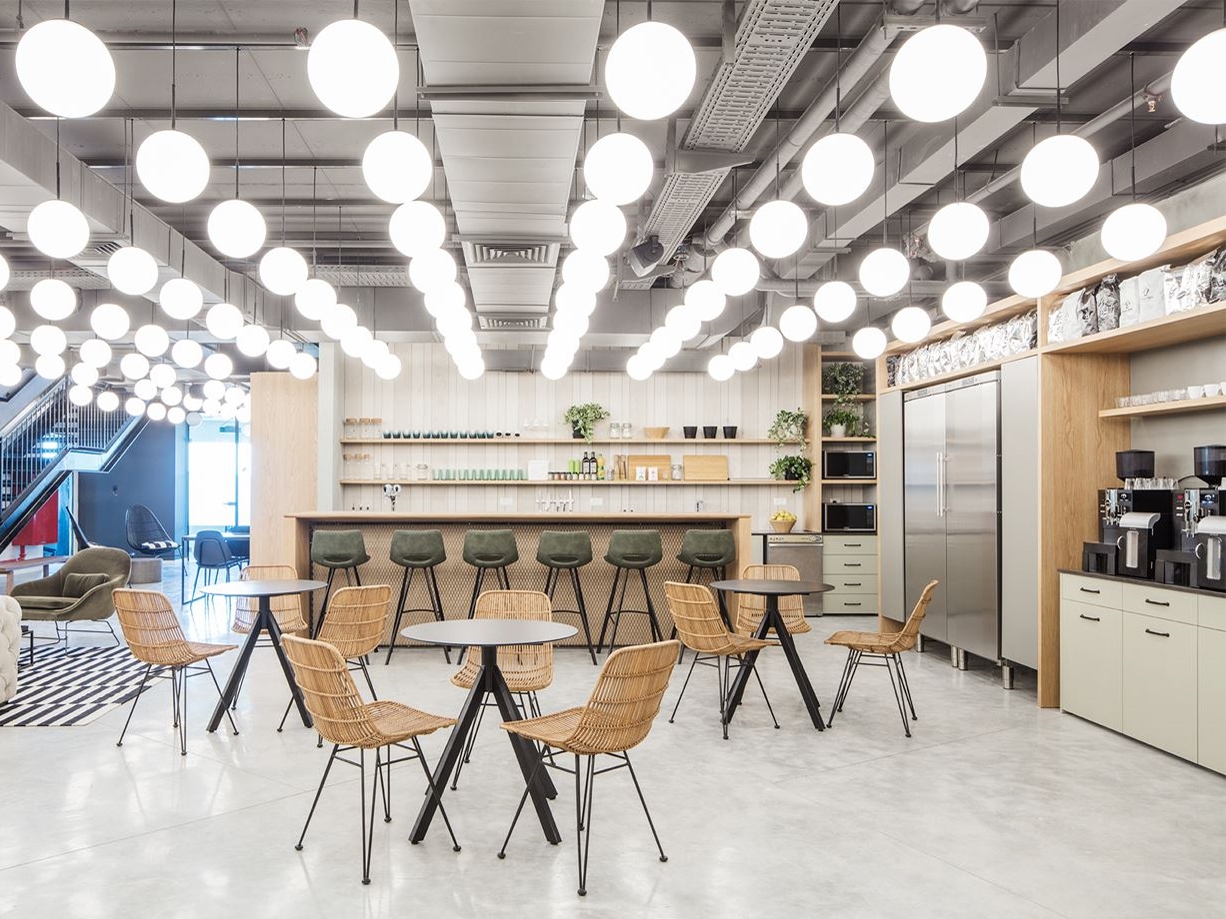 合肥新站1700平创意现代简约风办公室装修设计项目(图1)