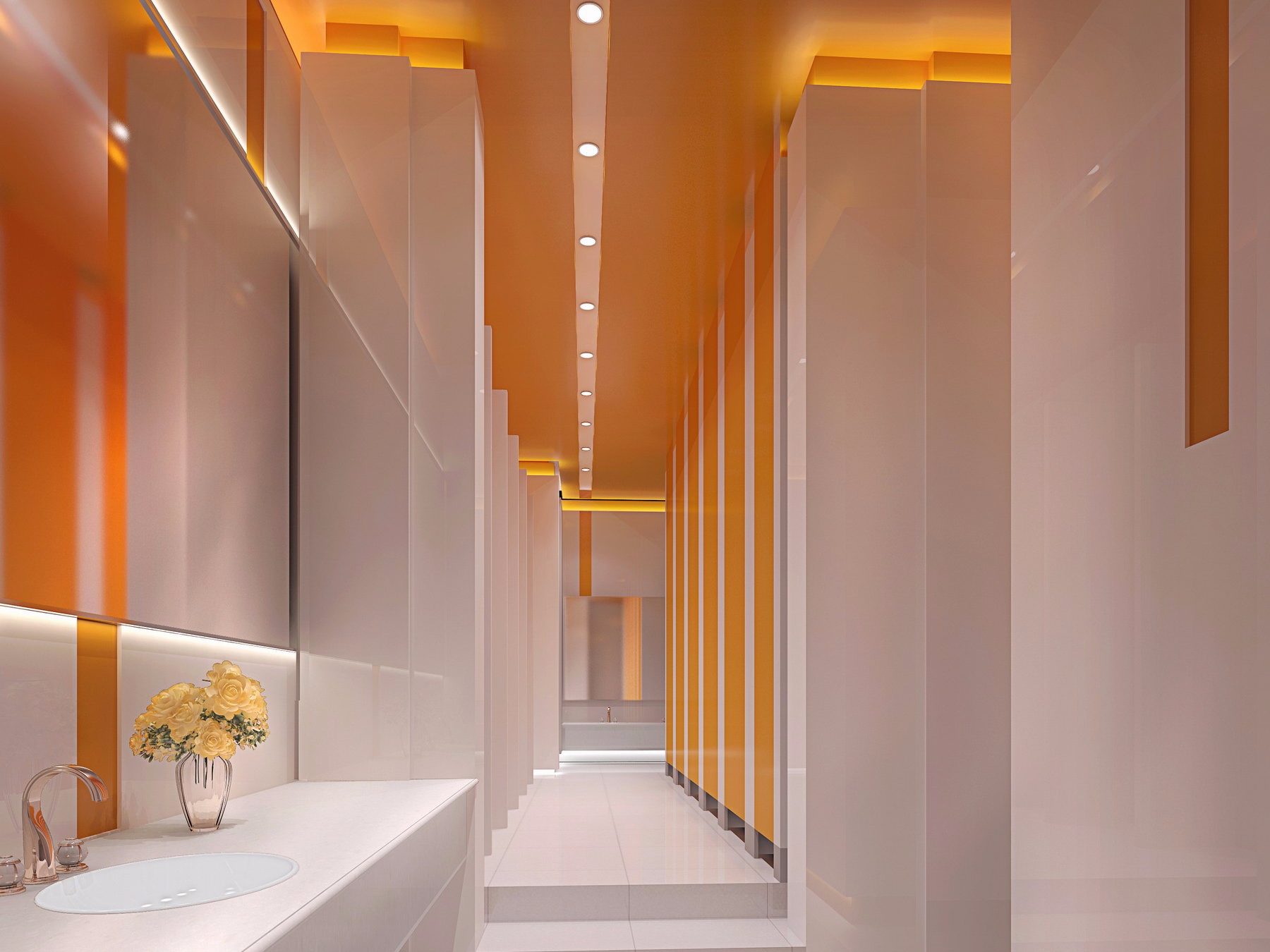 合肥1500平现代科技风办公室装修设计项目(图3)