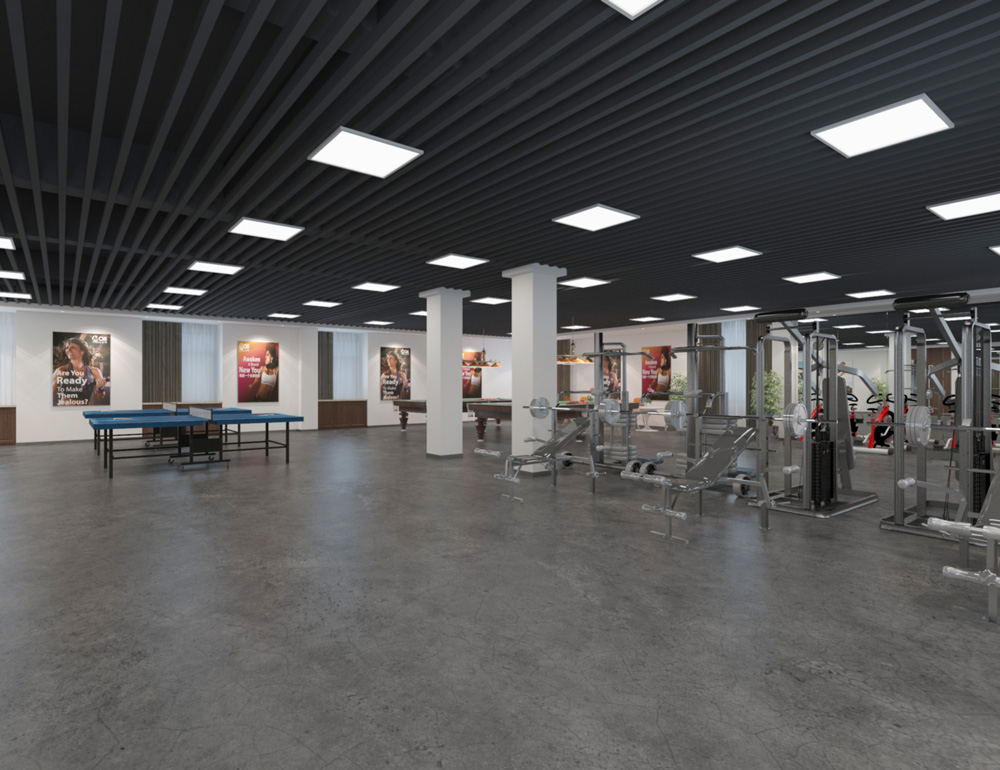 芜湖华威-办公楼装修(图9) 芜湖华威装修设计项目(图8)