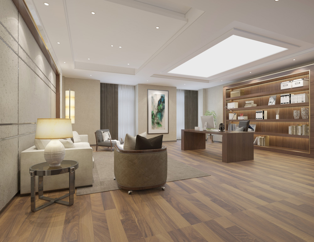 芜湖华威-办公楼装修(图5) 芜湖华威装修设计项目(图5)