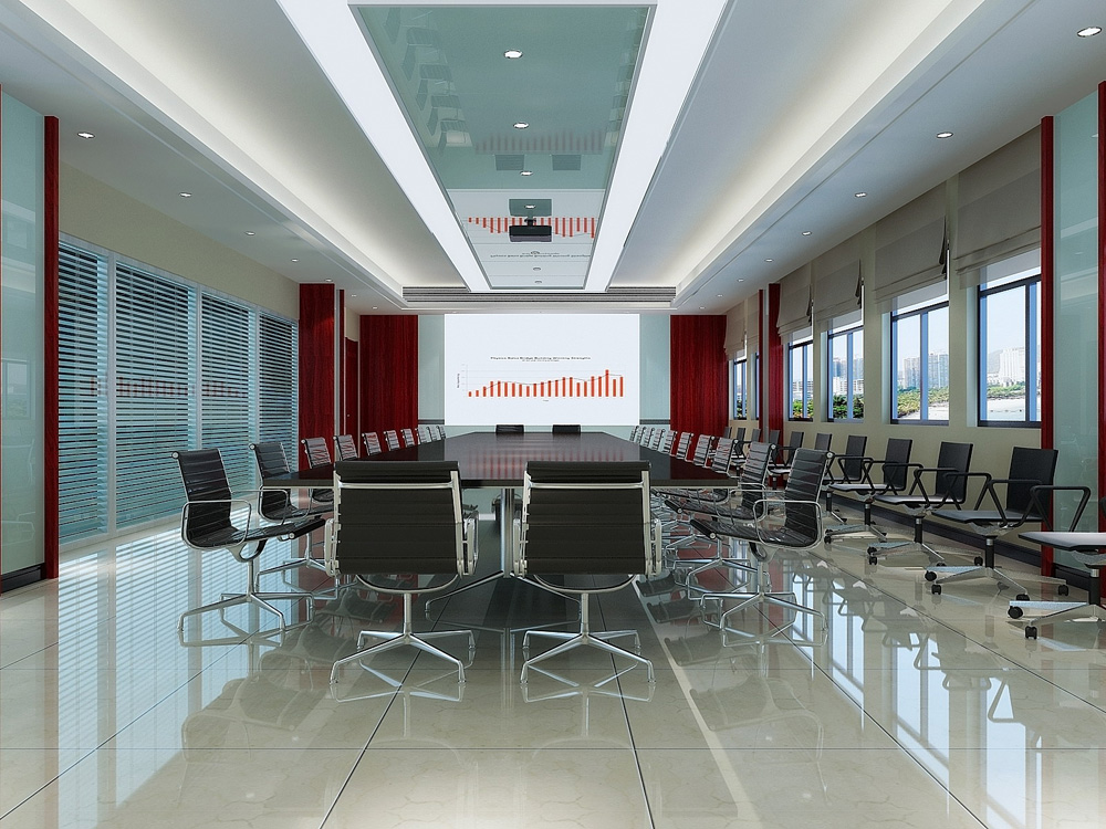 雷沃机械总部3000平方办公楼装修设计项目(图11)