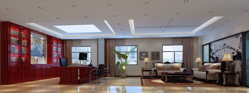 合肥3000平方雷沃机械设备有限公司-办公楼装修(图6)