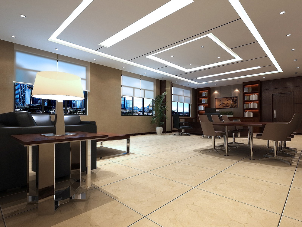 雷沃机械总部3000平方办公楼装修设计项目(图9)