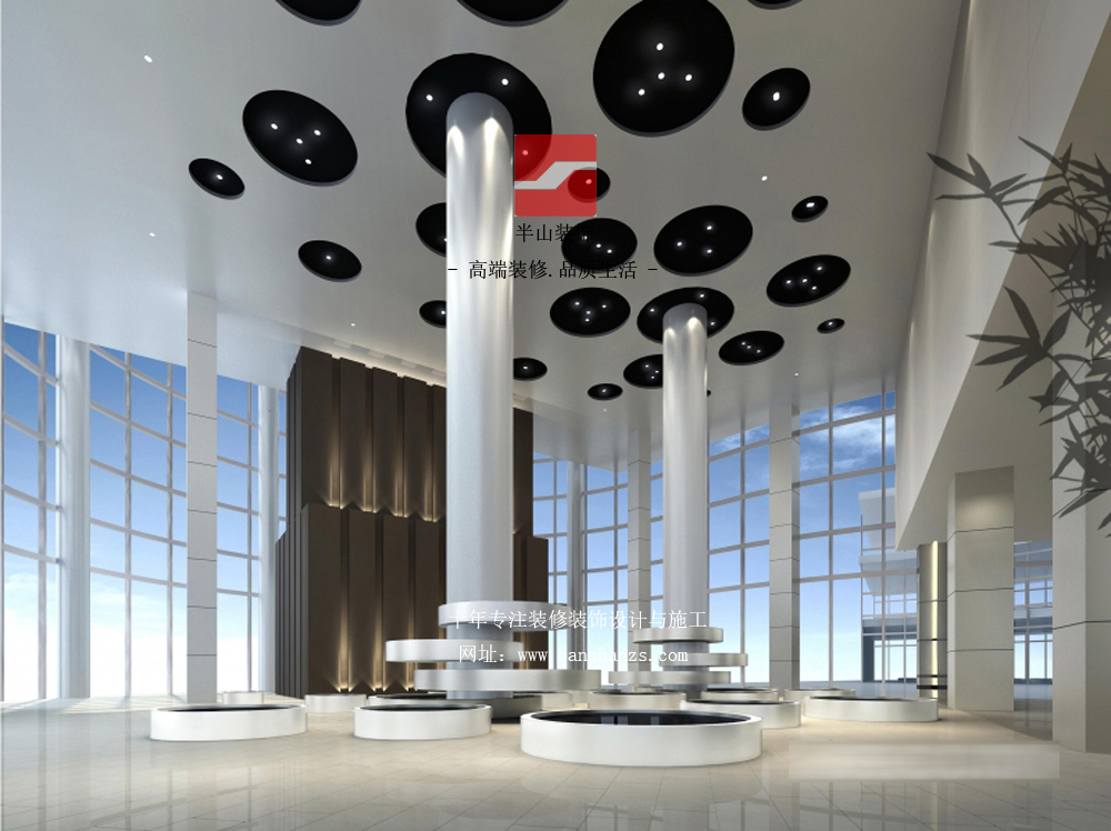 安徽广播电视中心办公楼装修设计(图5)