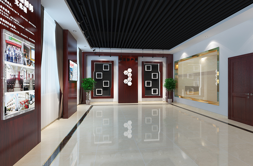 安徽永昌新材料3500平方办公楼装修设计项目(图4)