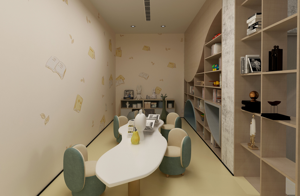 淮北华松.皖溪佳苑-售楼部装修改造工程(图9)