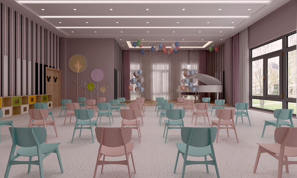 皖新文化广场2300平方幼儿园装修设计项目(图9)